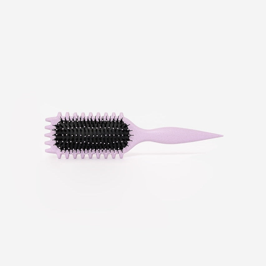 Curly Hair Brush Styling