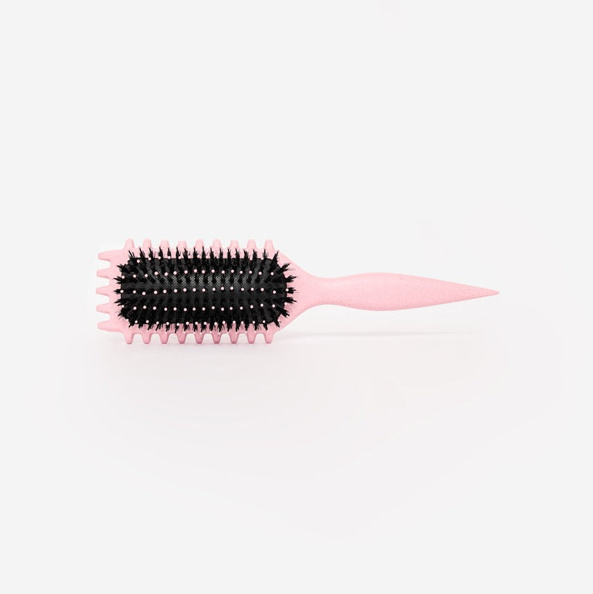 Curly Hair Brush Styling