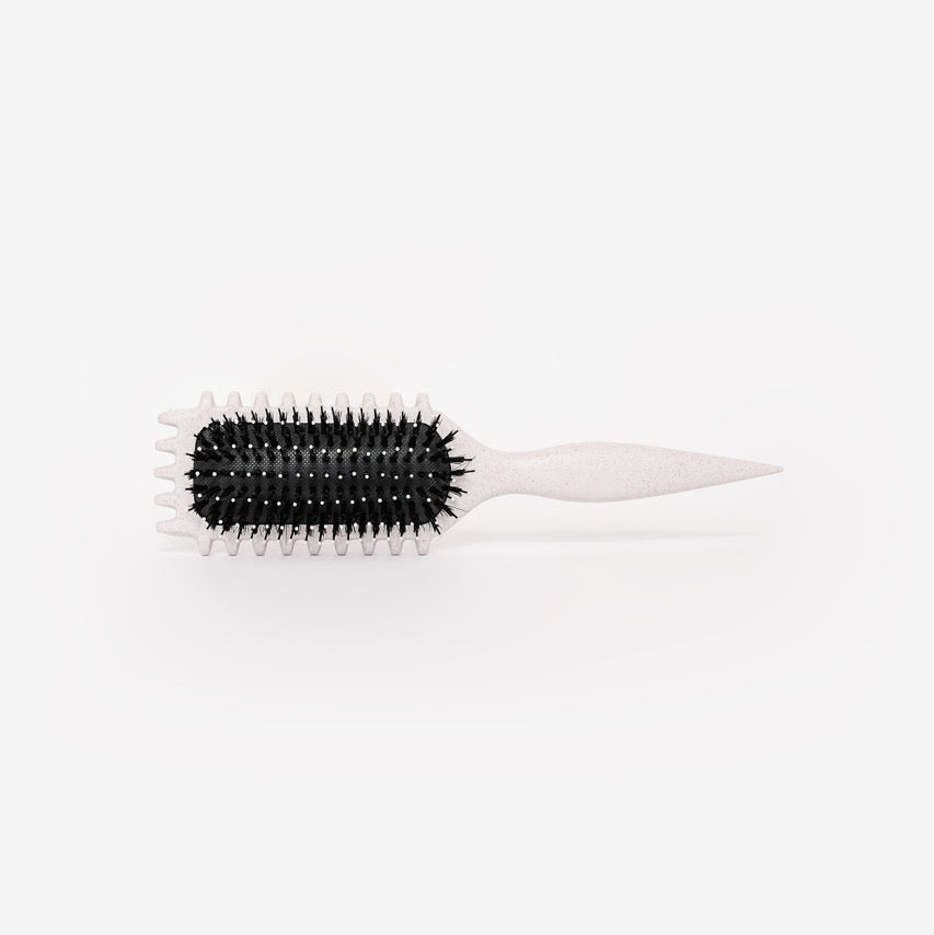Curly Hair Brush Styling